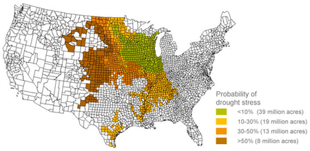 Drought-stress-map