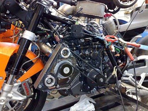 Supercharged KTM RC8 4