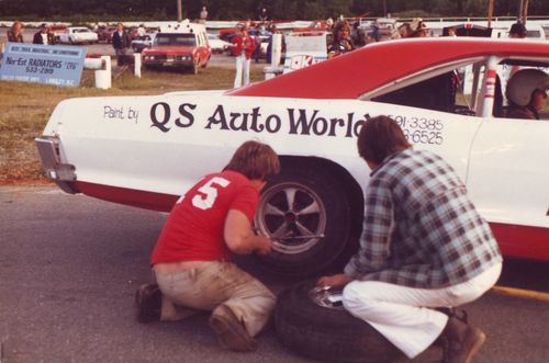 Langley speedway pontiac wheel change