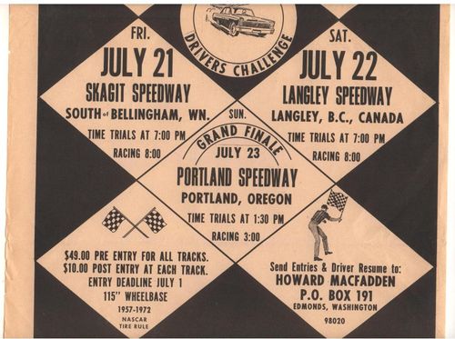 1971 speedway poster