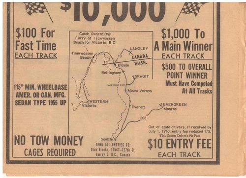 1973 speedway poster