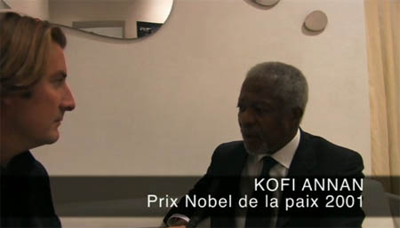 Sommet de Copenhague: Kofi Annan choisit le Social Media Group pour s’exprimer.