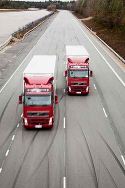 Volvo Trucks et Michelin: 15% déconomies de carburant par camion bien chaussé
