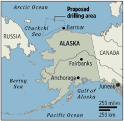 Enchères records pour les blocs de la Mer de Chuckchi