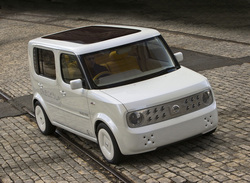 Nissan présente le Denki Cube ( le Cube Electrique)