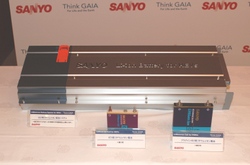 Sanyo: des batteries Li-Ion industrielles pour véhicules hybrides rechargeables en 2011