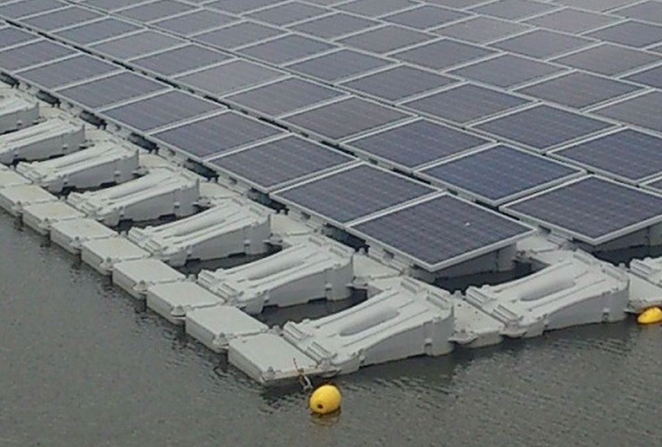 Photovoltaïque: Kyocera adopte le système flottant de Ciel & Terre