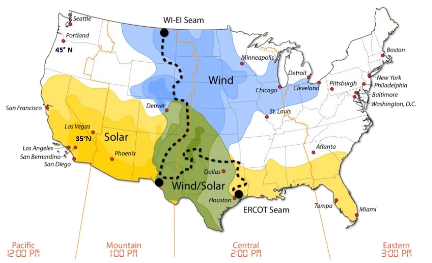 Est-il raisonnable d’investir dans les générations électriques solaires au nord du 45°N de latitude?