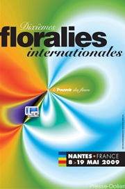 Les dixièmes floralies de Nantes