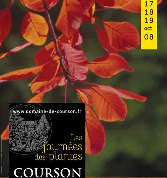Domaine de Courson les 17-18 et 19 octobre : à ne pas rater!