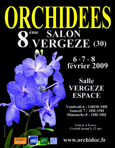 Quand les orchidées s’exposent