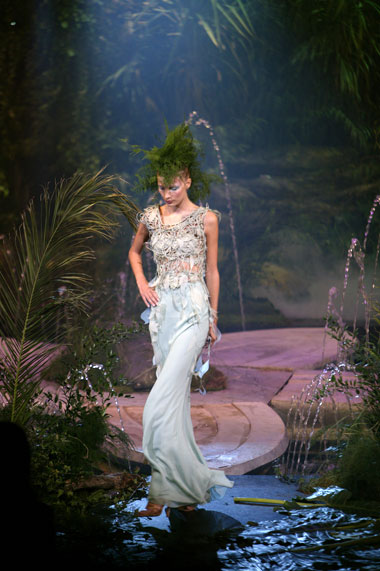 Défilé sur le mode végétal!