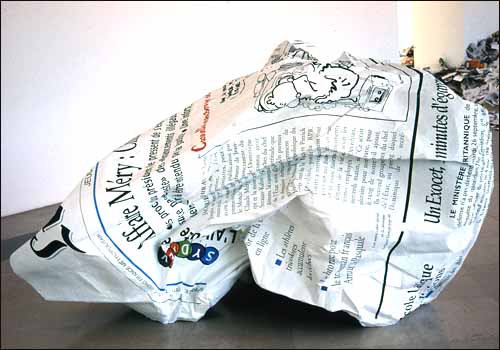 Recyclage du papier journal