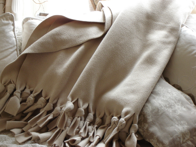 Un plaid à faire soi-même…