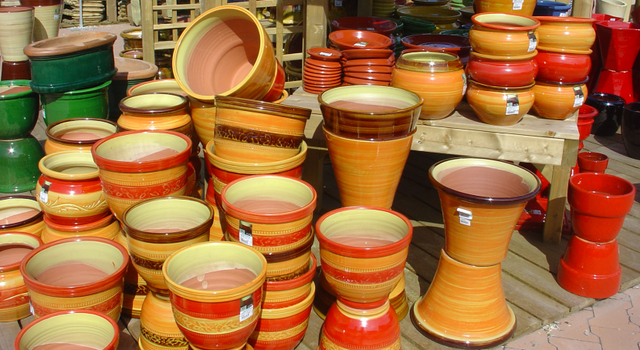 Offrir de jolies poteries, pourquoi pas?