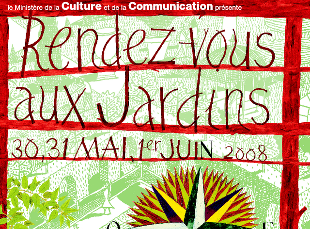 Rendez-vous aux jardins : édition 2008
