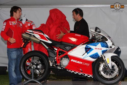 Des éditions spéciales de Ducati et Suzuki présentées à Laguna Seca.