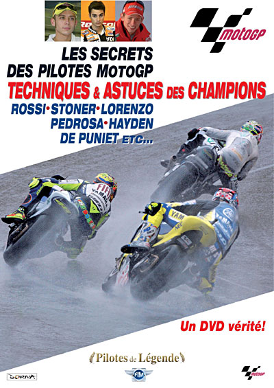 Techniques et tactiques du MotoGP en DVD.