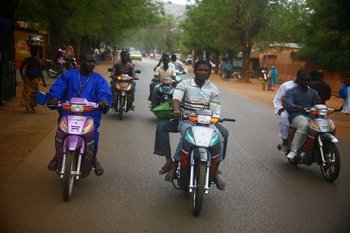 De la place du deux-roues au Mali.