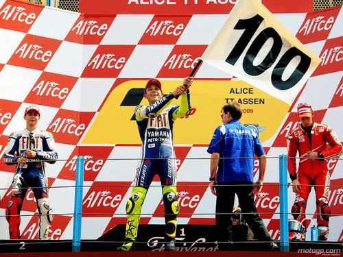 Rossi, 100 sans souci.