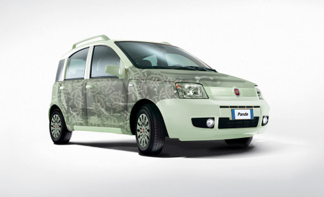 Fiat has unveiled the Panda Aria concept car