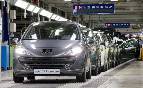 Peugeot rolls out the millionth 207