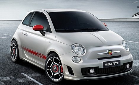 First pictures of the Fiat 500 Abarth