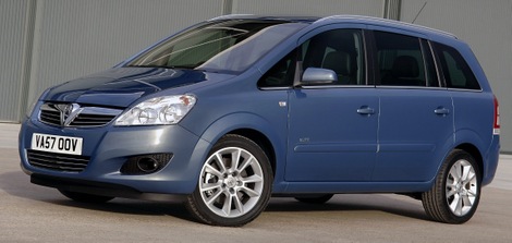 Vauxhall unveils the facelifted Zafira