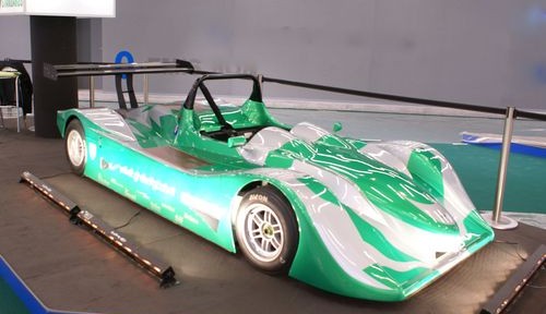 Swiss e-racer GreenGT at Geneva Auto Show 2010