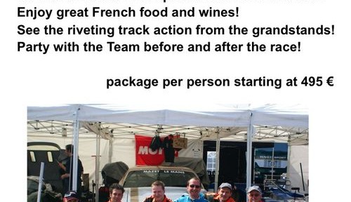 Book your stay for Le Mans Classic 2010 with Team Oly Express