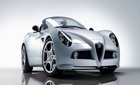 Alfa Romeo unveils the 8C Spider