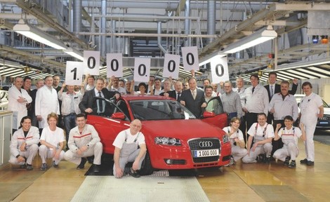 Audi rolls off the 1,000,000th A3