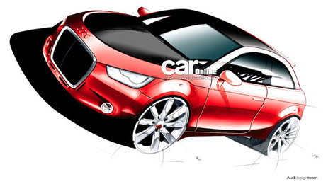Official Audi A1 sketches