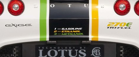 Lotus unveils the Exige 270E Tri-Fuel
