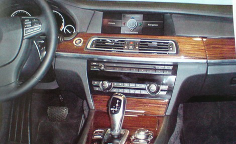 Spyhots: BMW next 7-Series interior