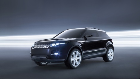 Land Rover unveils the LRX Concept “Black and Silver”