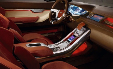 Land Rover to fit the LRX’s interior on the final model