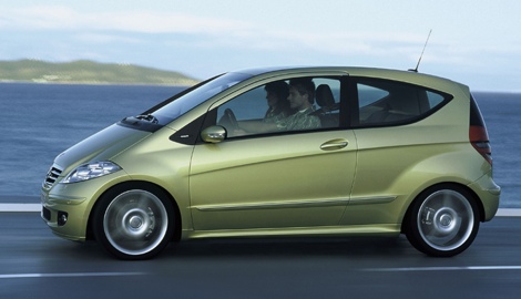 Next Mercedes A-Class based on the new Mini?