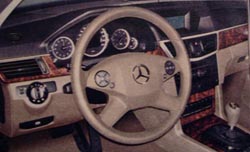 Spyshots: next-generation E-Class interior