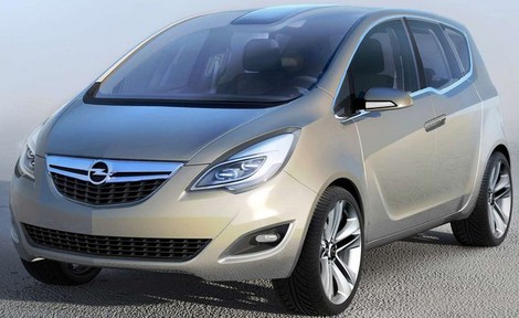 Official pictures of the Meriva Concept unveiled