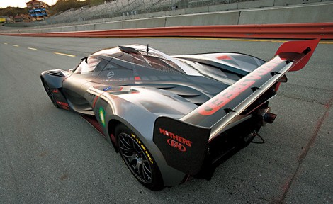 Mazda Furai in action