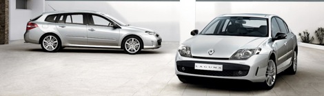 Renault unveils the Laguna III GT with a unique four-wheel drive system