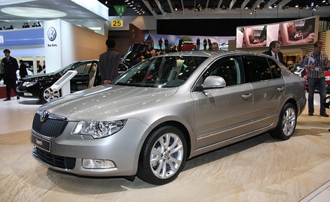 Geneva: Skoda Superb